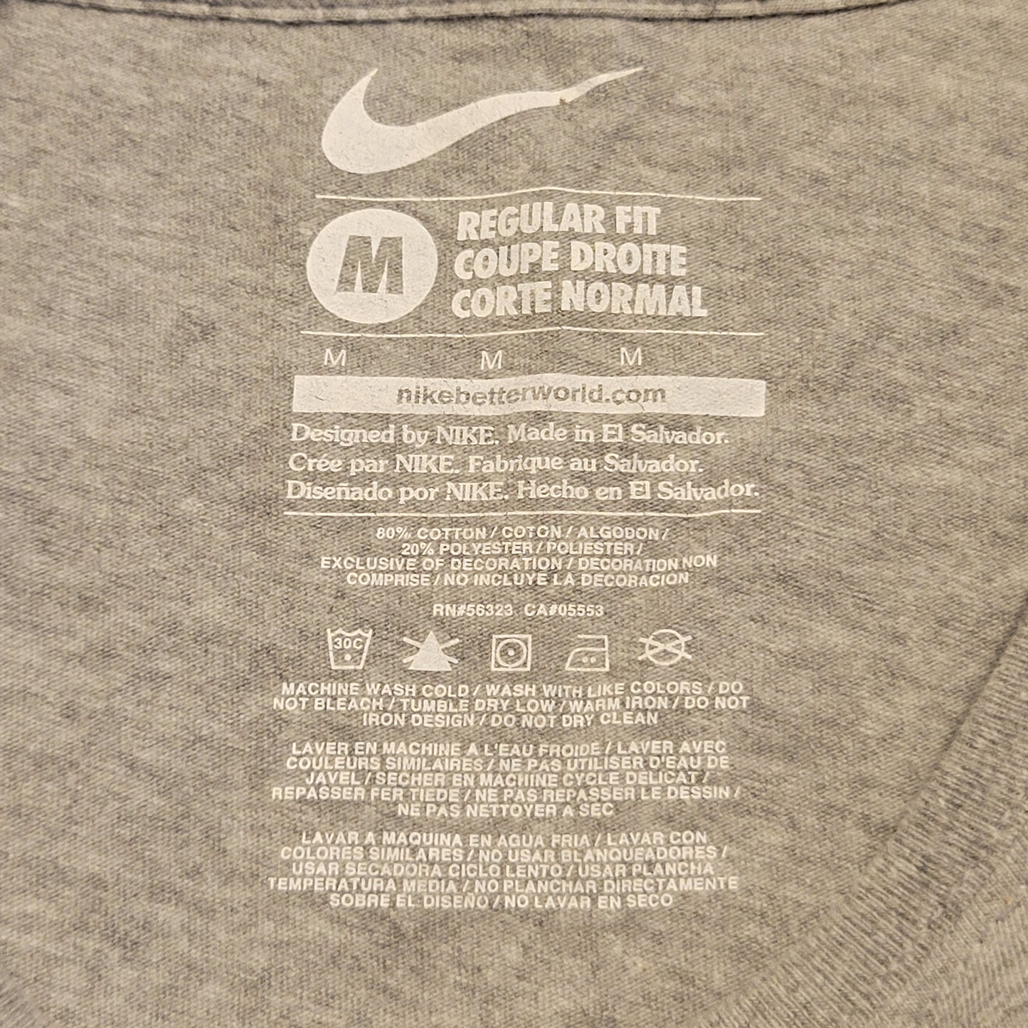 Pre-Owned Women's Medium (M) NFL Dallas Cowboys Grey T-Shirt