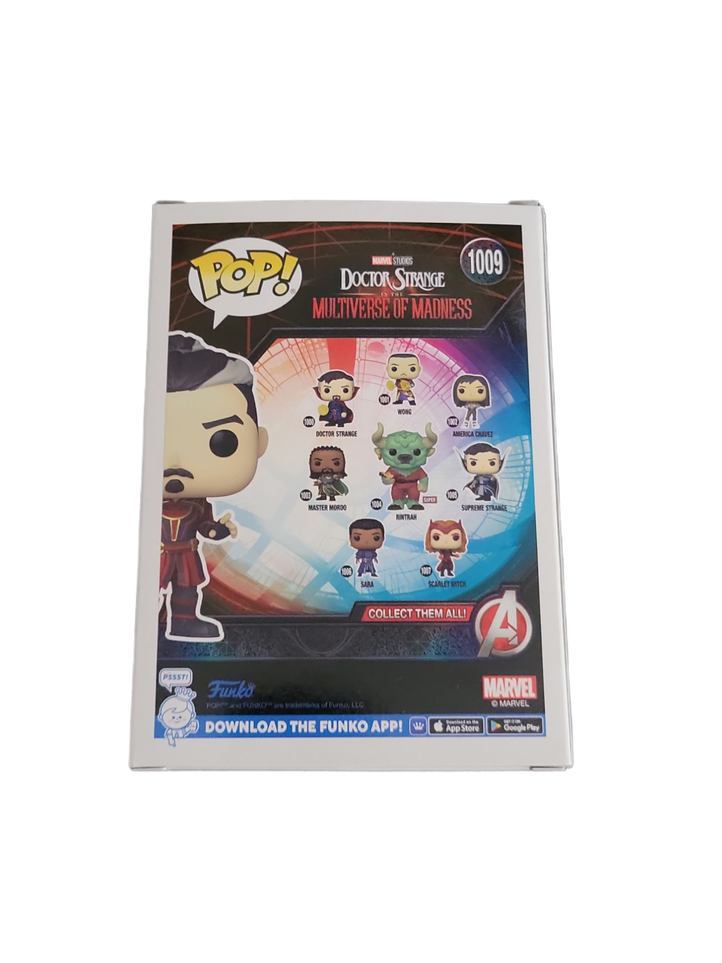 Funko POP! Marvel #1009 The Multiverse of Madness - Defender Strange (Walmart Exclusive)