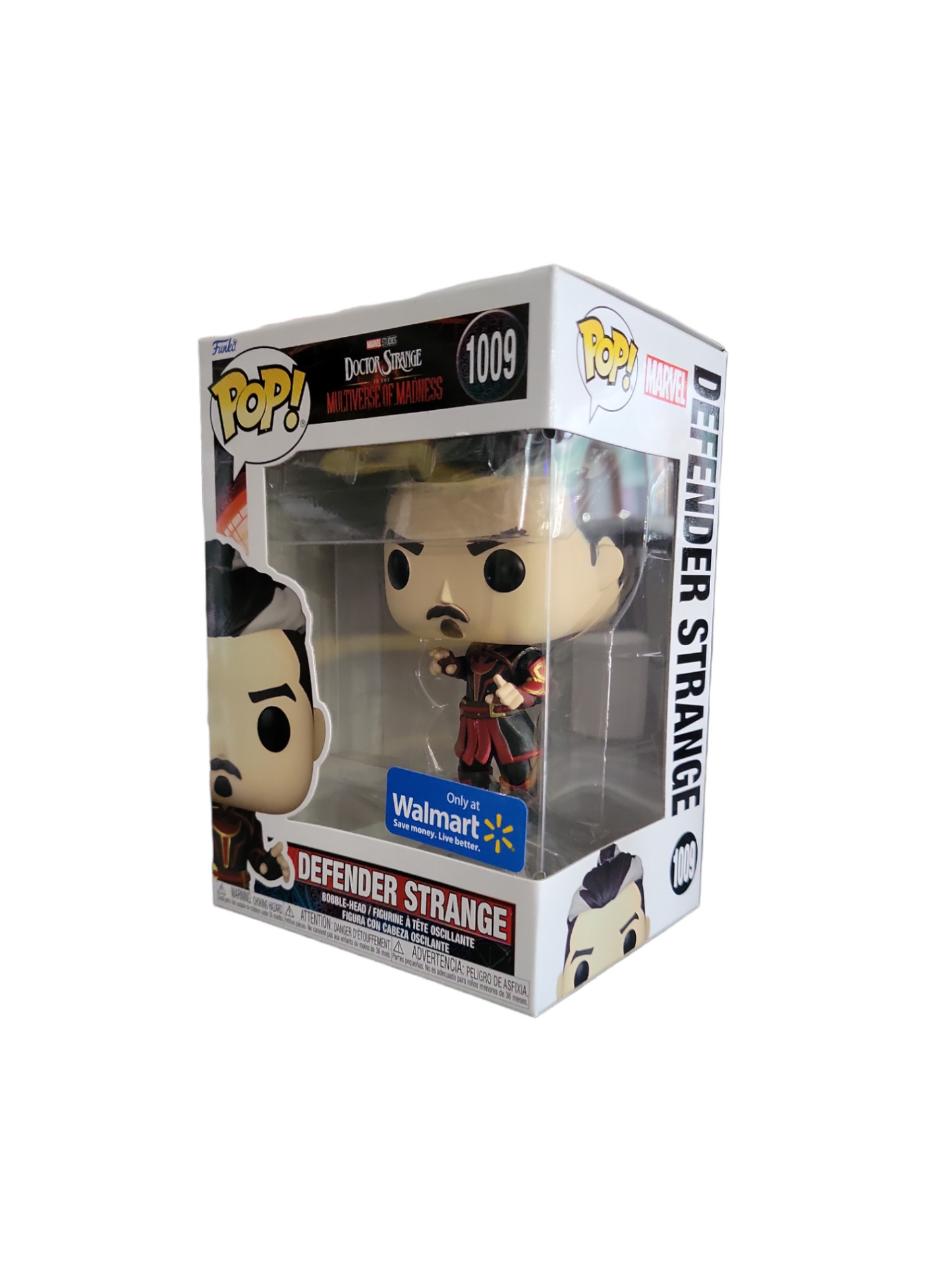Funko POP! Marvel #1009 The Multiverse of Madness - Defender Strange (Walmart Exclusive)