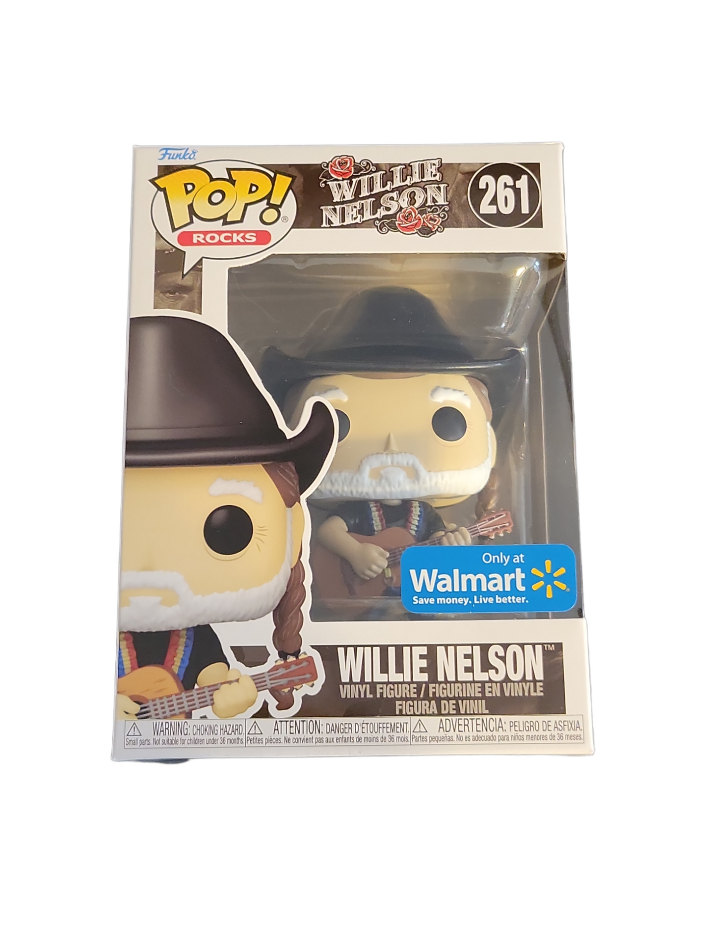 Funko POP! Rocks - Willie Nelson #261 (Walmart Exclusive)