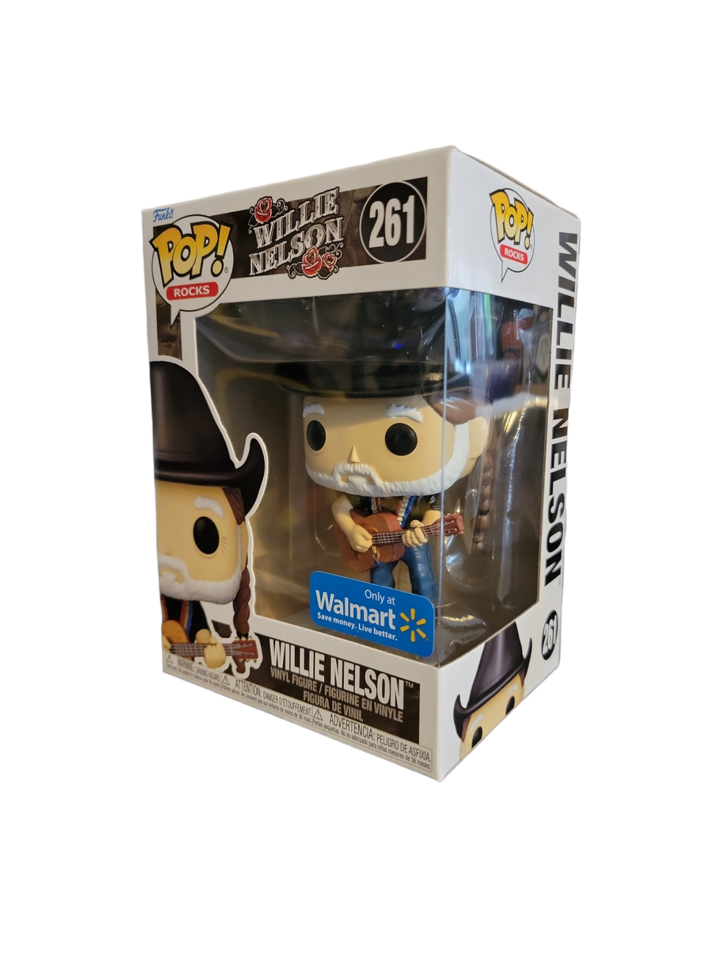 Funko POP! Rocks - Willie Nelson #261 (Walmart Exclusive)