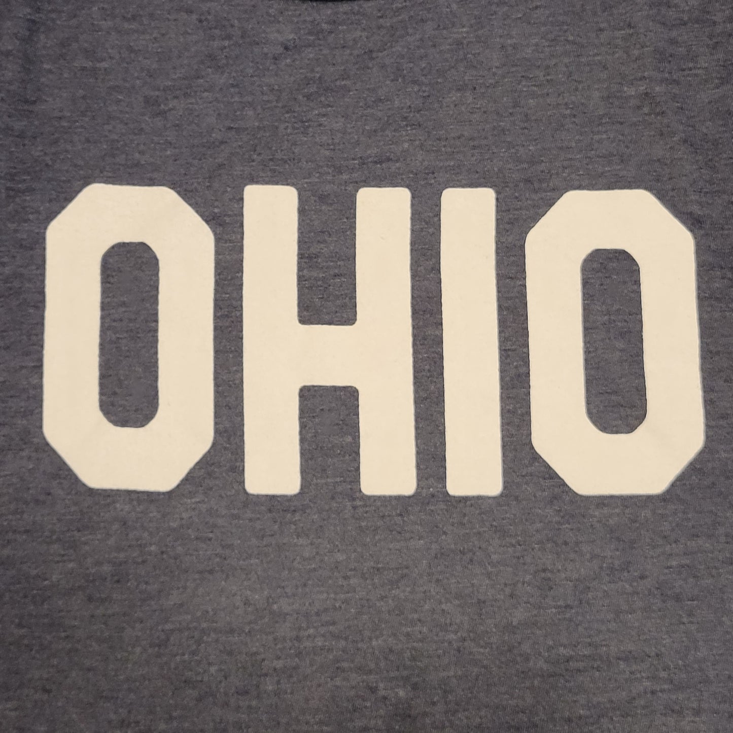 Pre-Owned Women's Medium (M) Heather Blue Where I Am From (Ohio) Scoop Tank