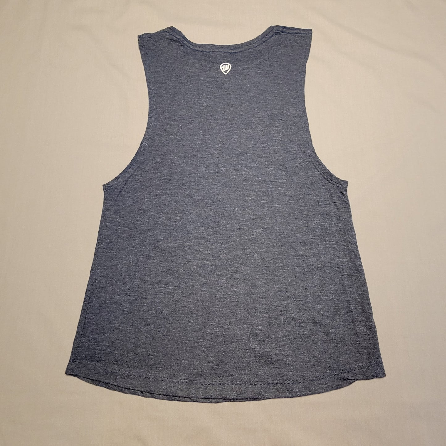 Pre-Owned Women's Medium (M) Heather Blue Where I Am From (Ohio) Scoop Tank