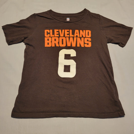 Pre-Owned Youth Medium (M) 10-12 Cleveland Browns Baker Mayfield T-Shirt