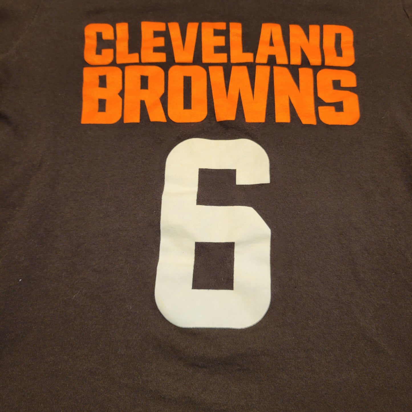 Pre-Owned Youth Medium (M) 10-12 Cleveland Browns Baker Mayfield T-Shirt