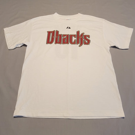 Pre-Owned Youth Extra Large (XL) MLB Arizona Diamondbacks T-Shirt - #10 Justin Upton