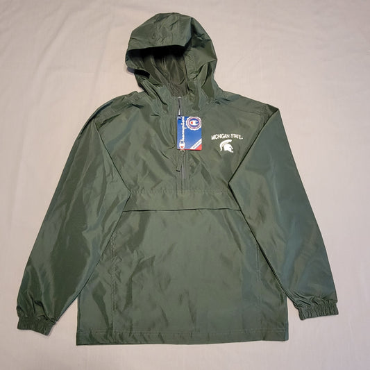 NWT Youth Large (10-12) NCAA Michigan State Spartans Hooded Pull-Over