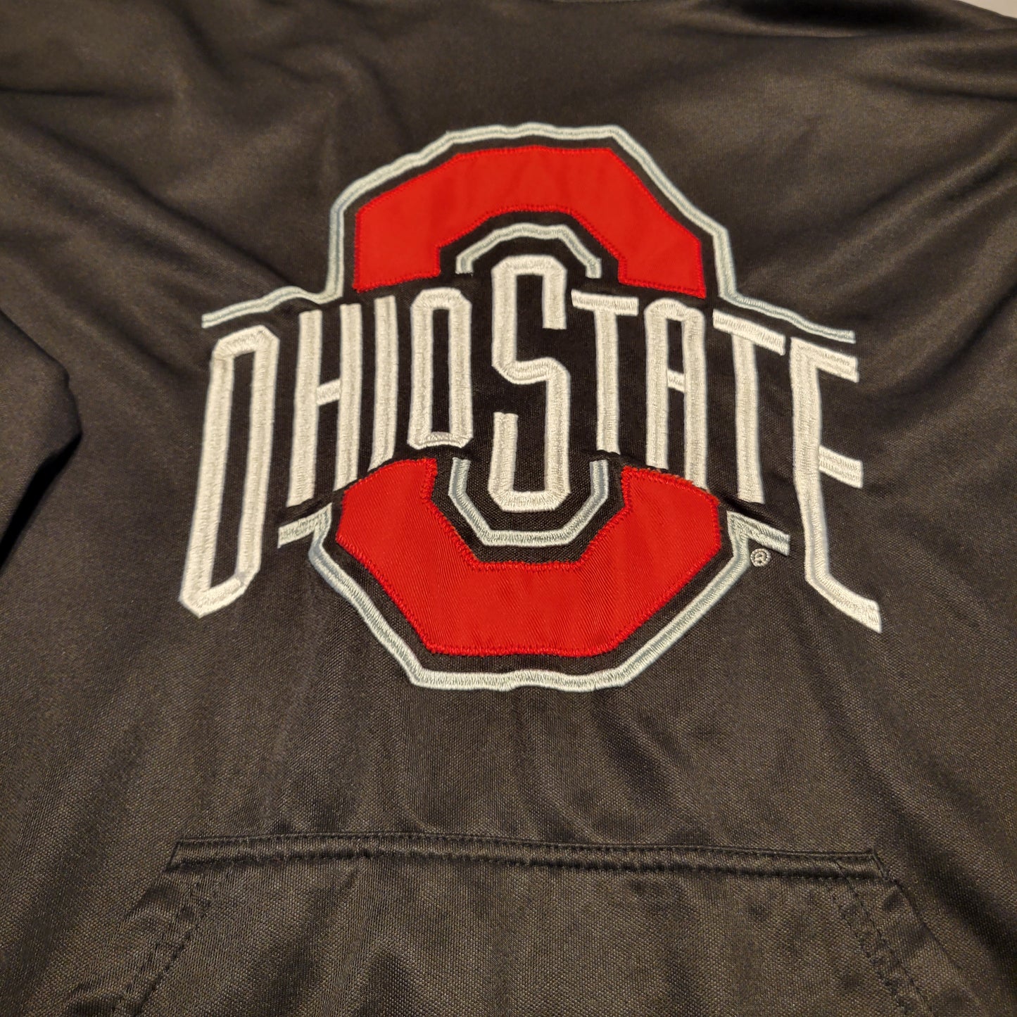 Pre-Owned Large (L) NCAA Ohio State Buckeyes Black Hoodie