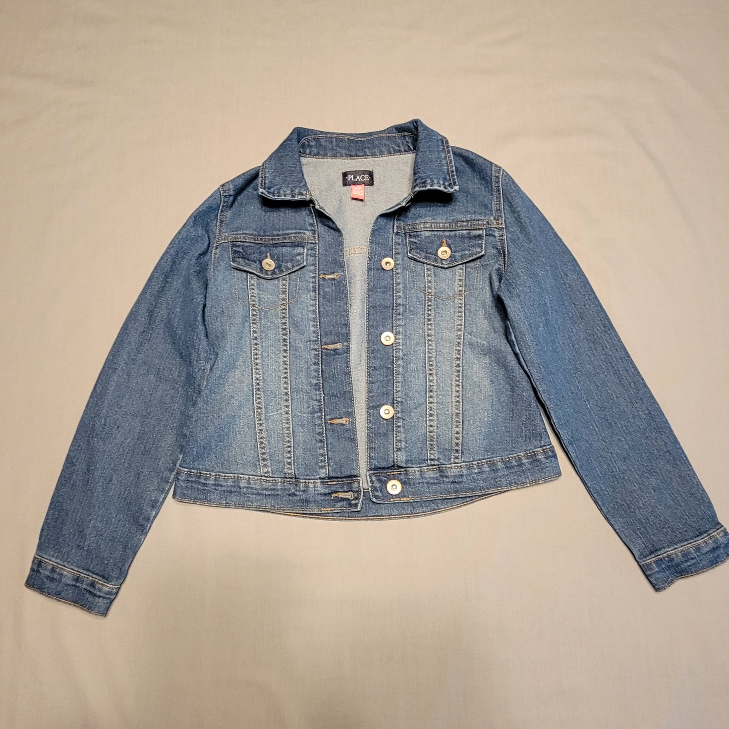 Pre-Owned Girl's Large (10-12) Children's Place Denim Jacket