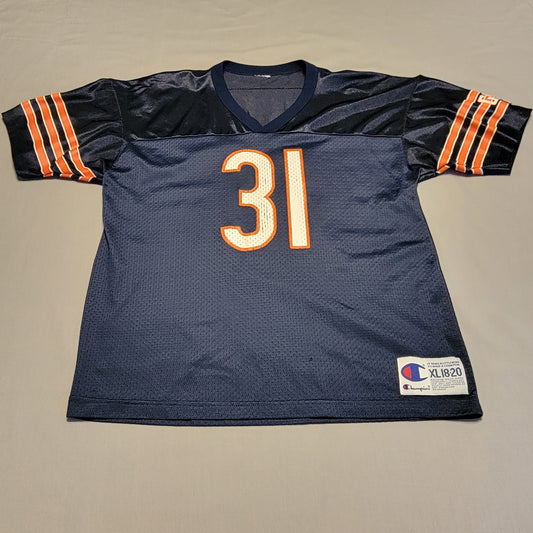 Pre-Owned Youth Extra Large (XL, 18-20) NFL Chicago Bears Jersey - #31 Rashaan Salaam