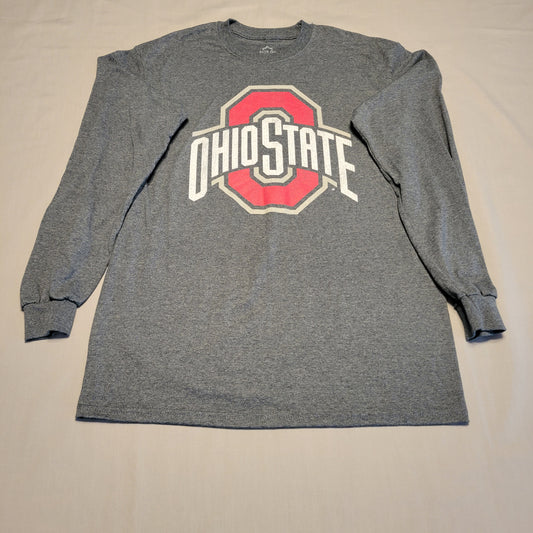 Pre-Owned Men's Medium (M) NCAA Ohio State Buckeyes  Long Sleeve Shirt