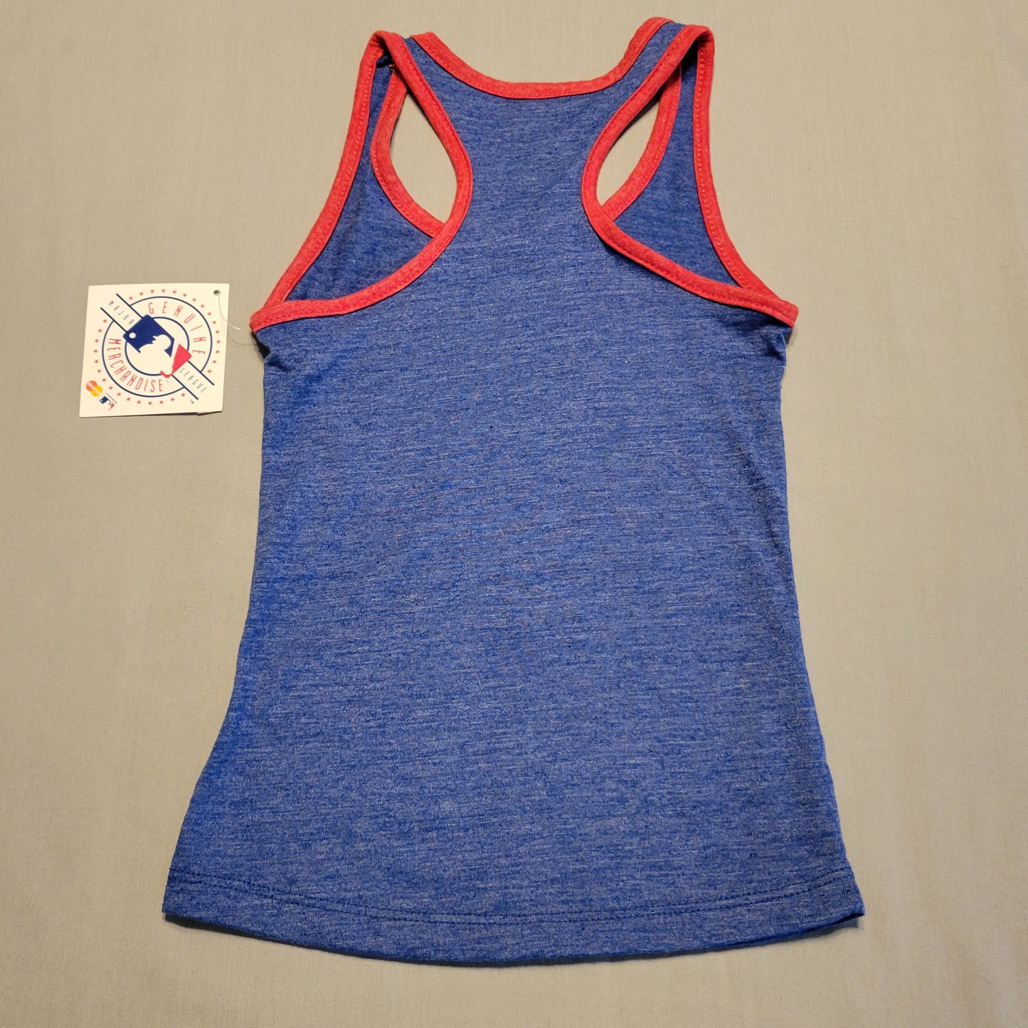 NWT Girl's Extra Small (XS) MLB Chicageo Cubs Razorback Tank Top