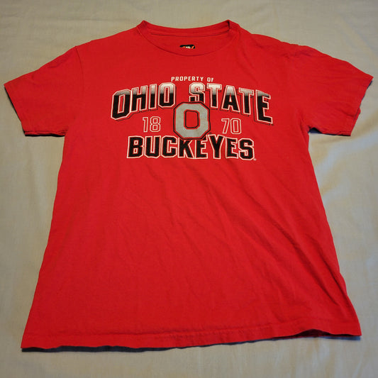 Pre-Owned Men's Medium (M) NCAA Ohio State Buckeyes T-Shirt (BE093)