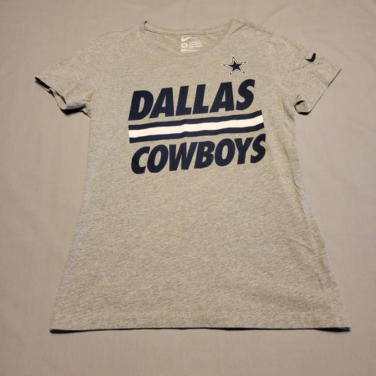 Pre-Owned Women's Medium (M) NFL Dallas Cowboys Grey T-Shirt