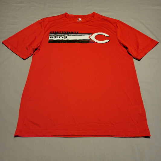 Pre-Owned Men's Large (L) MLB Cincinnati Reds Short Sleeve T-Shirt