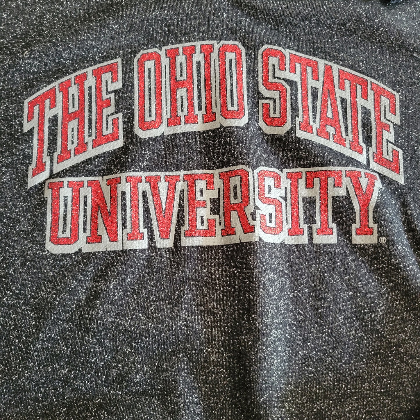 Women's Medium (M) NCAA Ohio State Grey Hooded Sweatshirt