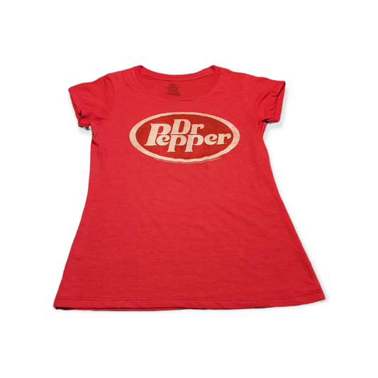 Pre-Owned Women's Large (L) Red Dr. Pepper T-Shirt