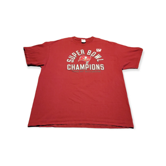 Men's Extra Large (XL) NFL Tampa Bay Buccaneers Super Bowl Championship T-Shirt