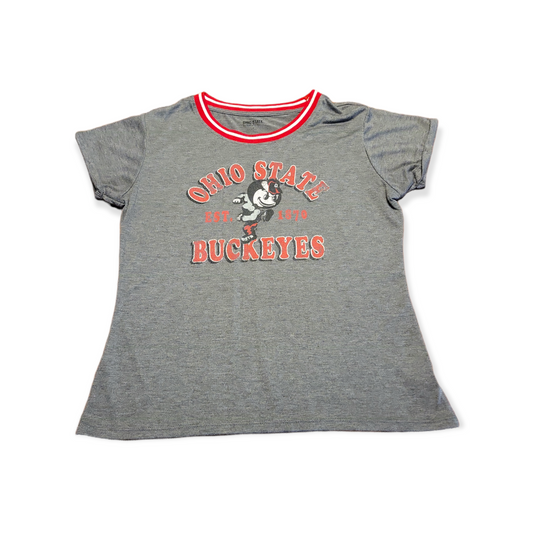 Women's Medium (M) NCAA Ohio State Buckeyes "Brutus" T-Shirt