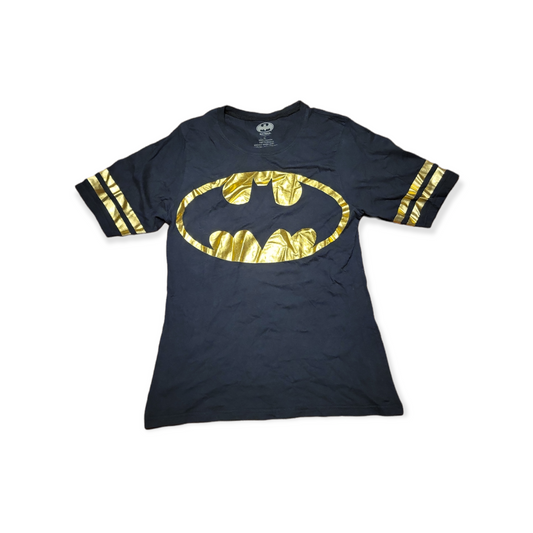 Women's Extra Large (XL) DC Comics Batman Gold Logo T-Shirt