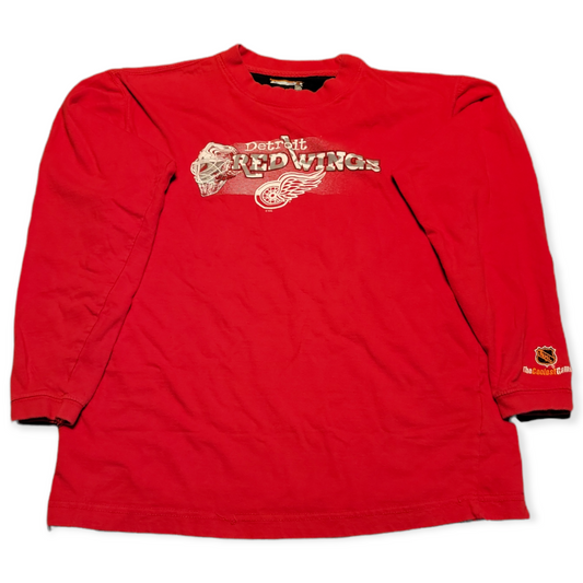 Youth  Extra Large (16/18) NHL Detroit Red Wings Long Sleeve Shirt