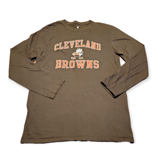 NFL Cleveland Browns Fanatics Long Sleeve Shirt - Women's Medium (M)