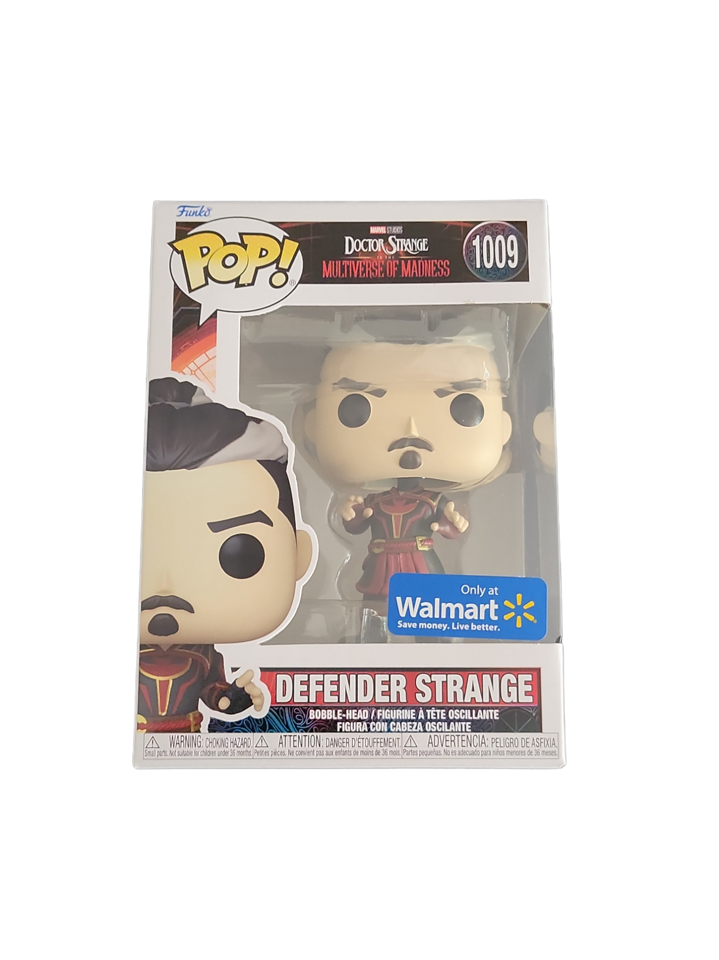 Funko POP! Marvel #1009 The Multiverse of Madness  - Defender Strange (Walmart Exclusive)