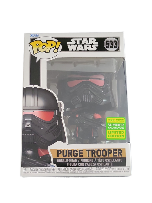 Funko POP! Star Wars #533 Purge Trooper - 2022 Summer Convention Limited Edition