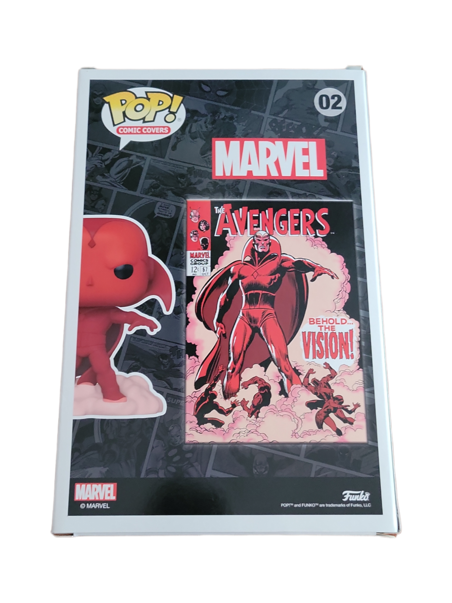 Funko POP! Comic Covers #2 - The Avengers #57 - Vision (Target Exclusive)