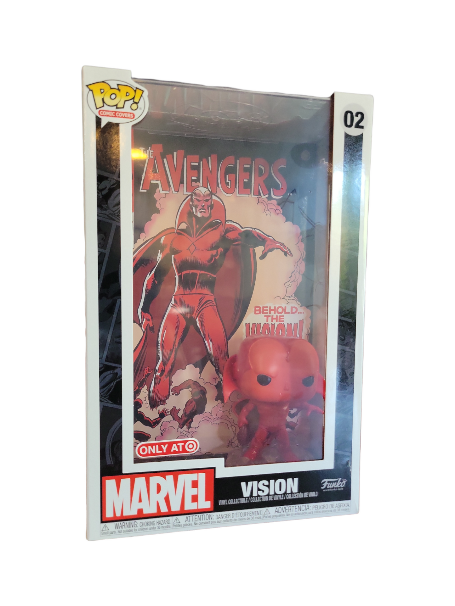 Funko POP! Comic Covers #2 - The Avengers #57 - Vision (Target Exclusive)