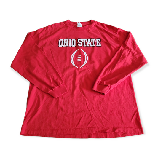 Unisex Extra Large (XL) NCAA Ohio State Football Long Sleeve Shirt