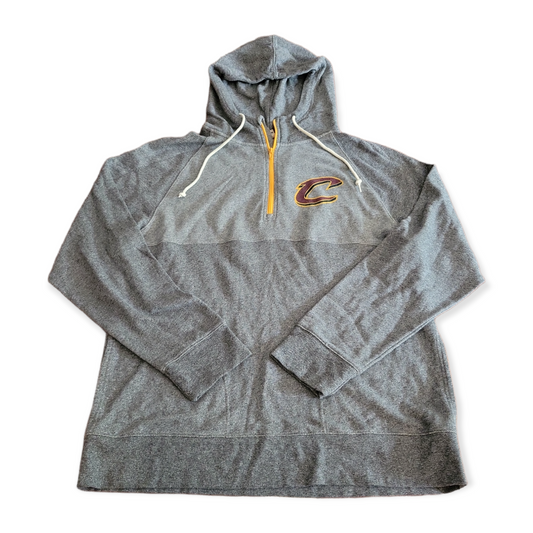 Unisex Extra Large (XL) NBA Cleveland Cavaliers Gray Hooded Pullover