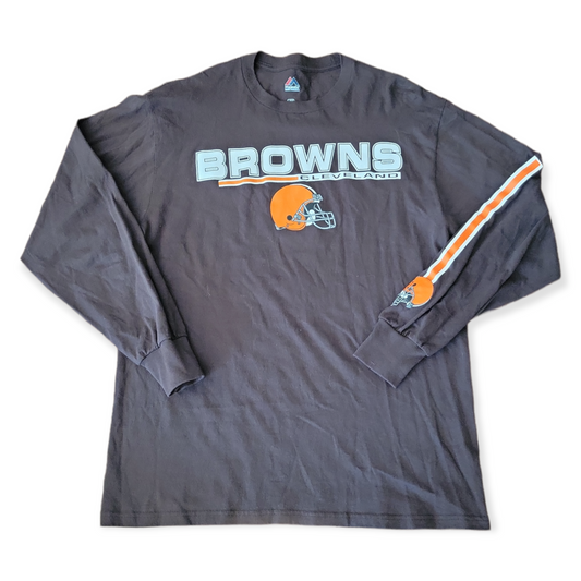 Men's Large (L) NFL Cleveland Browns Long Sleeve Shirt